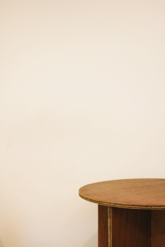 Fold Oak Side Table